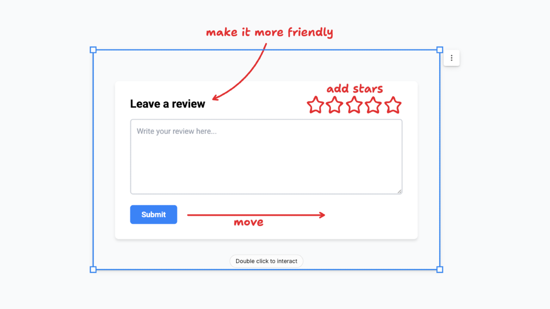 A screenshot of Make Real.