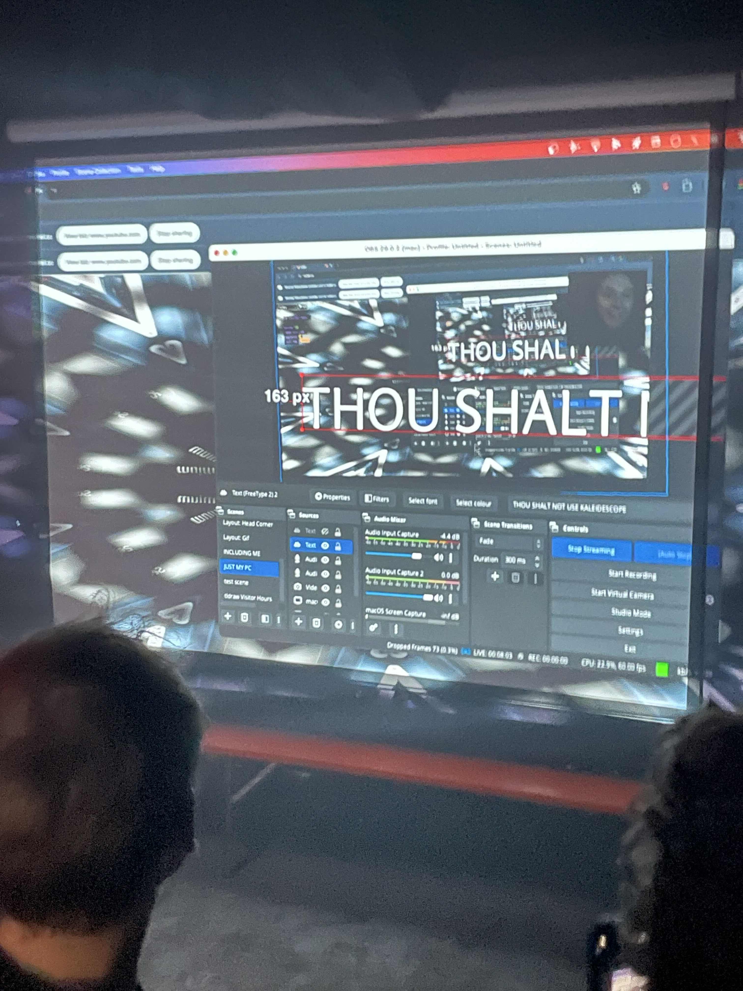 thou shalt not use kaleidescope