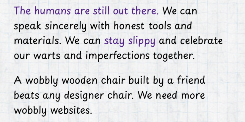 someone using the tadi web