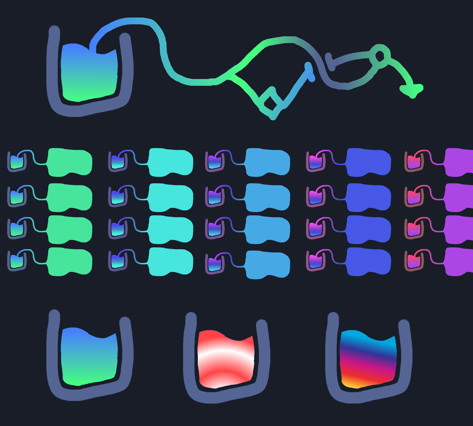 Fractal bucket